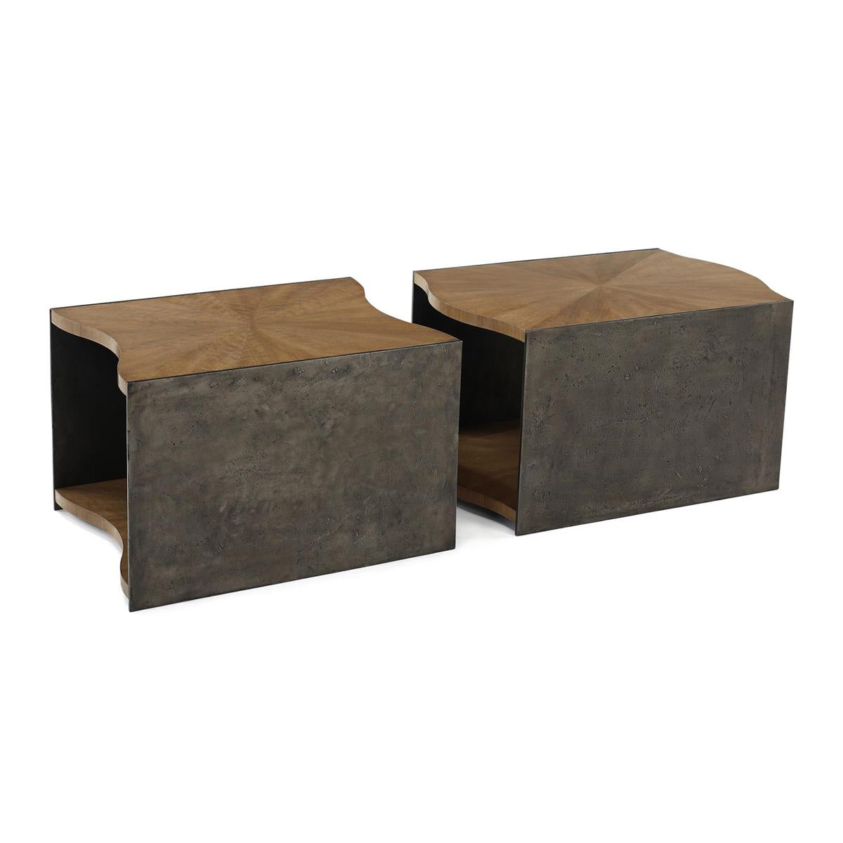 John Richard Concordia Side Tables, Set of Two