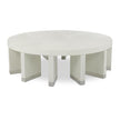 John Richard Revolve Cocktail Table, White