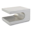 John Richard Groove Cocktail Table, Silver