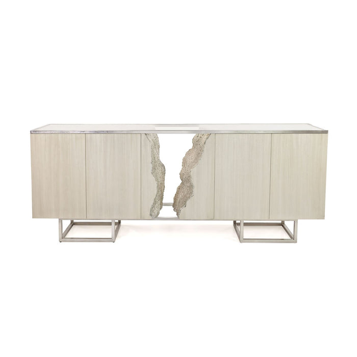 John Richard Terra Four-Door Credenza, White