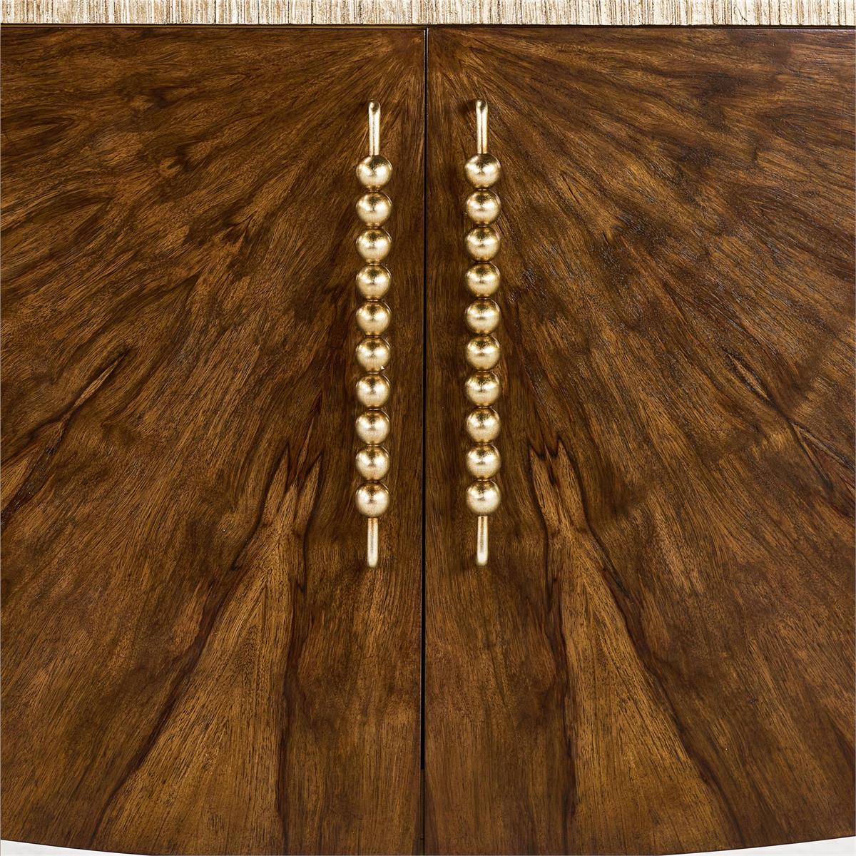 John Richard Korina Four-Door Credenza