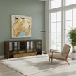 John Richard Suffolk Four-Door Lighted Credenza