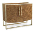 John Richard Korina Two-Door Cabinet