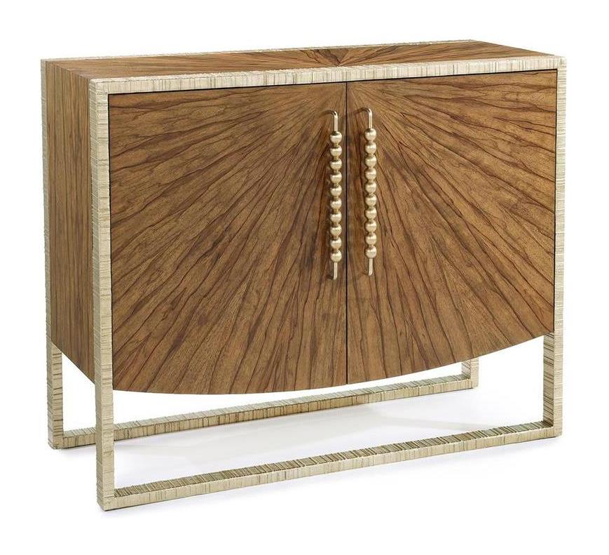 John Richard Korina Two-Door Cabinet