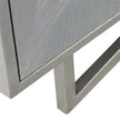 John Richard Vertex Four-Door Sideboard, Silver