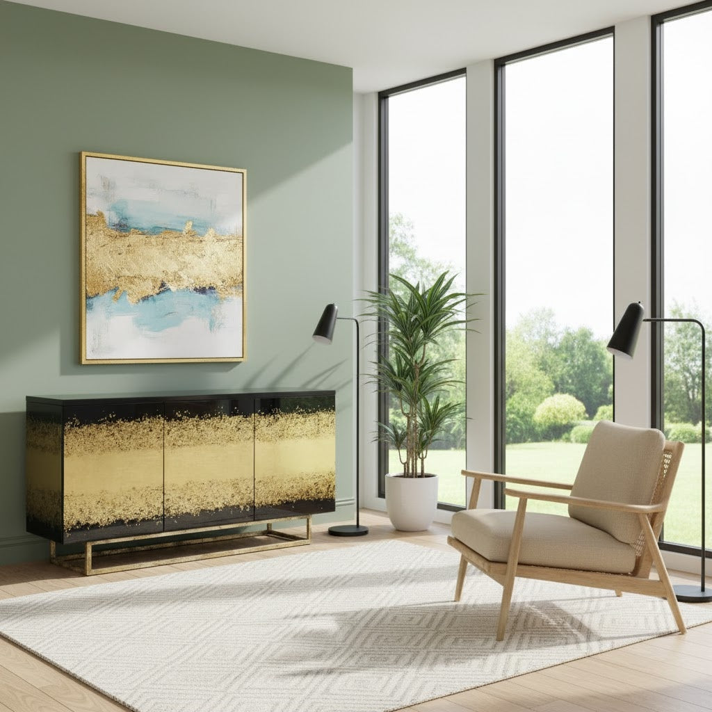 John Richard Faro Three-Door Credenza