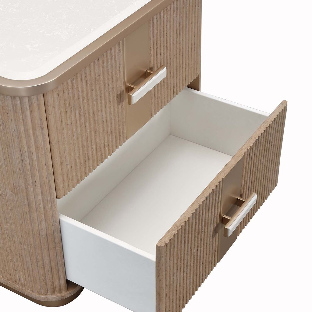 Michael Amini West Kensington 2-Drawer Nightstand