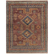 Feizy Fillmore 6929F Traditional Geometric Rug in Red/Green/Blue
