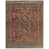 Feizy Fillmore 6929F Traditional Geometric Rug in Red/Green/Blue