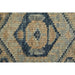 Feizy Fillmore 6943F Traditional Diamond Rug in Blue/Ivory