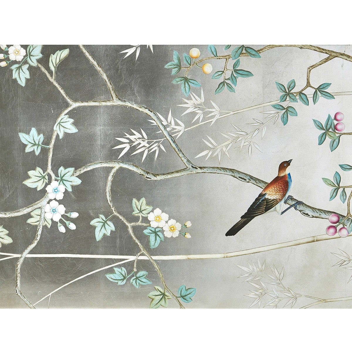 Jonathan Charles Shimmering Moon Painted Headboard