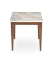Michael Amini Balboa End Table - Warm Walnut