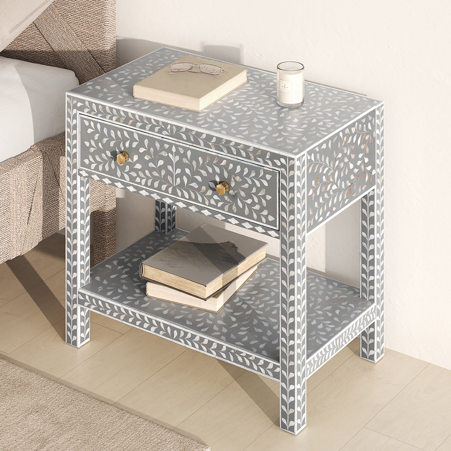 Azalea Resin Nightstand