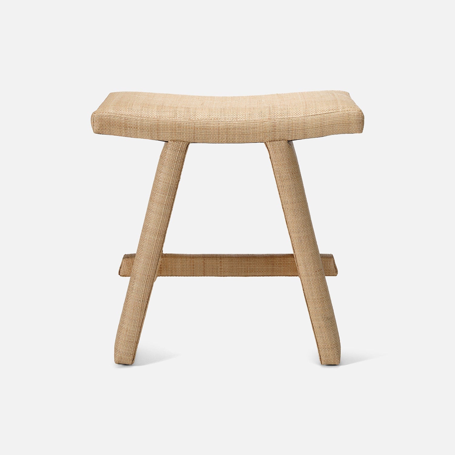 Barth Natural Raffia Bench