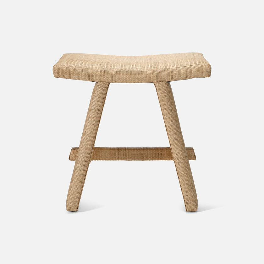 Barth Natural Raffia Bench