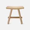 Barth Natural Raffia Bench