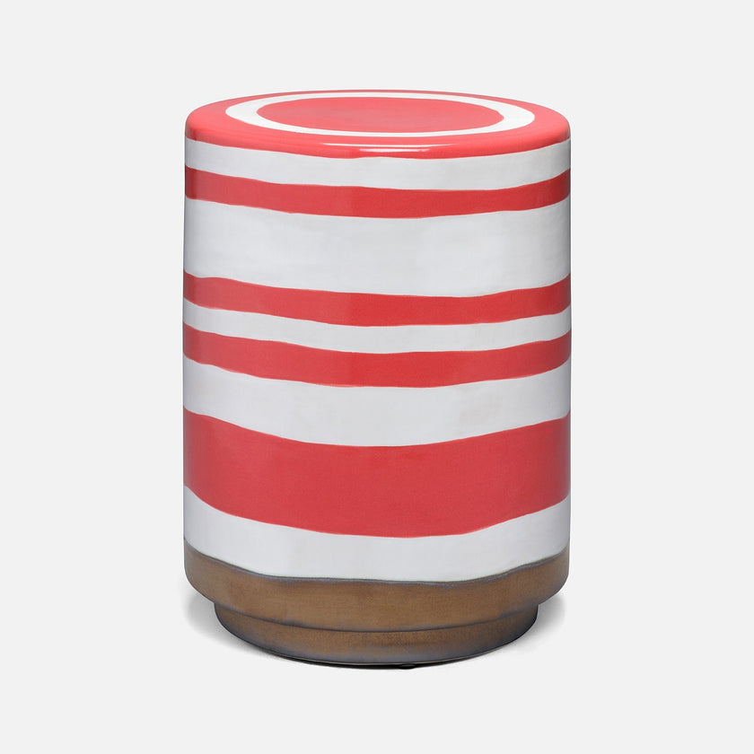 Belda Striped Outdoor Stool