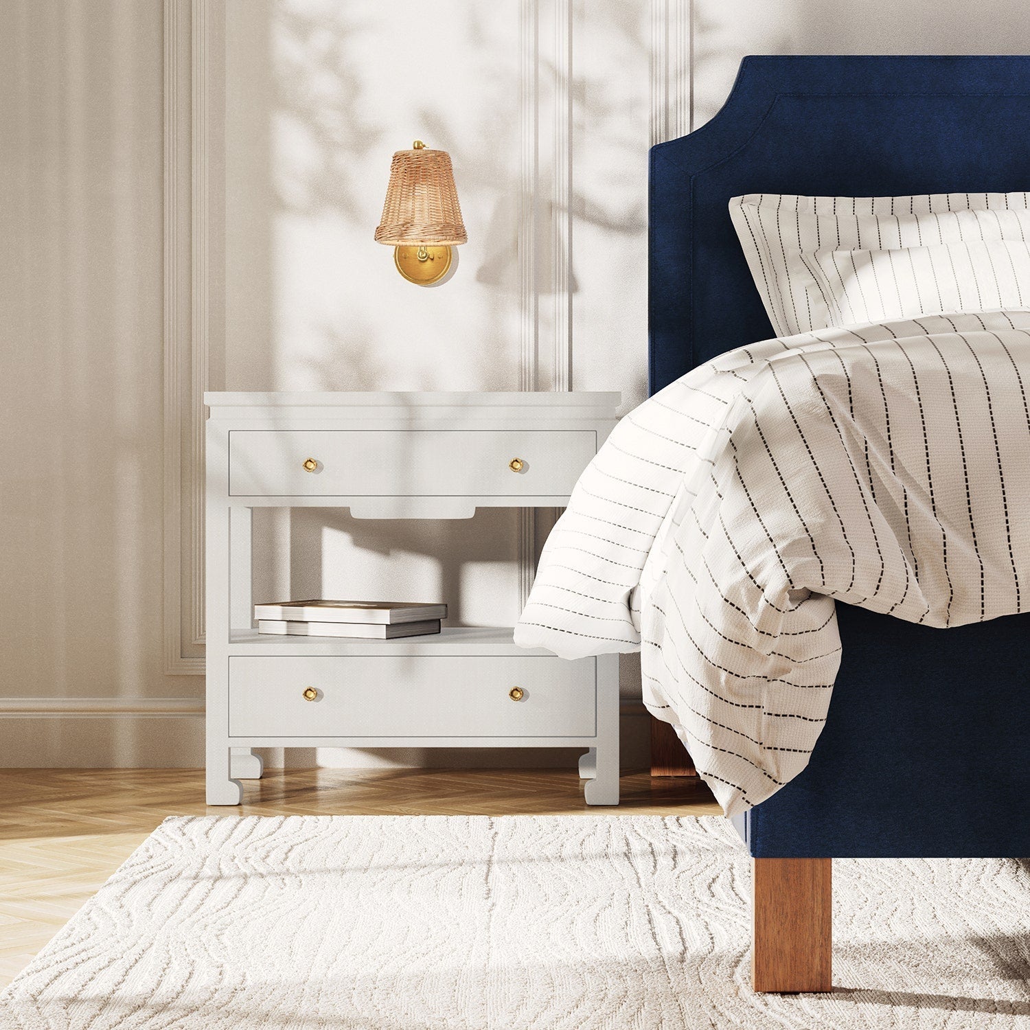 Brooks Upholstered Bed