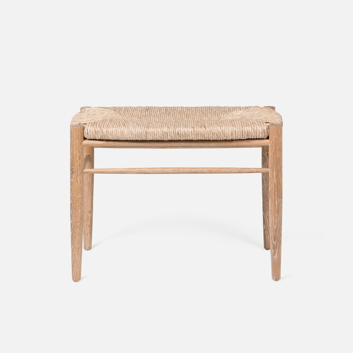 Colwyn Woven Rush Bench