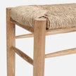 Colwyn Woven Rush Bench