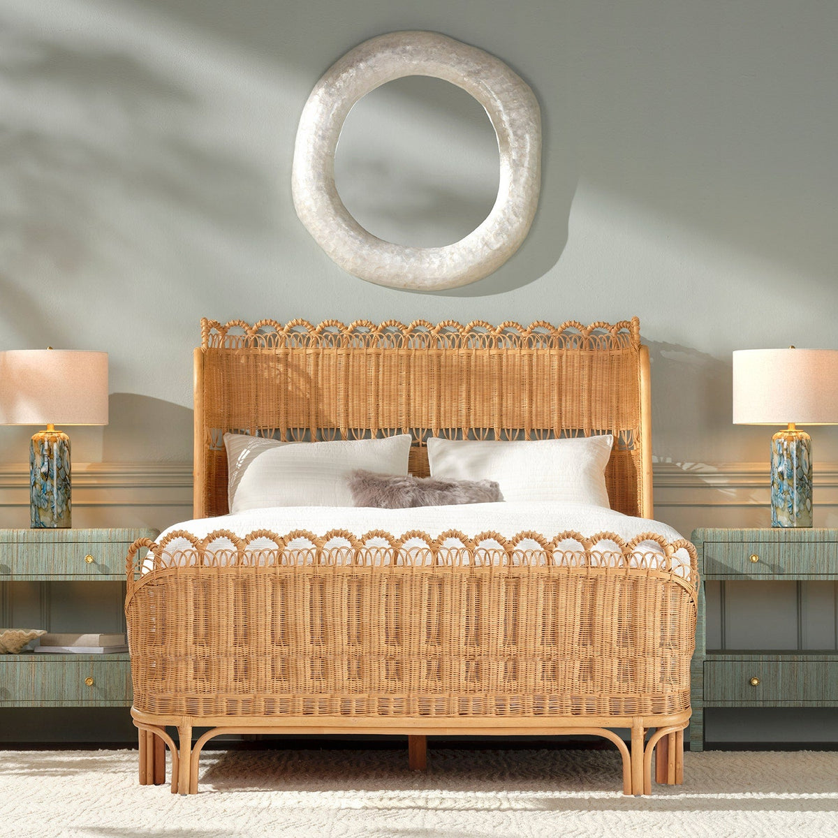 Gretel Rattan Bed