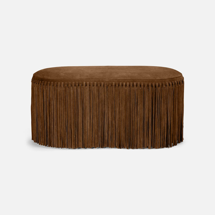 Hallie Suede Bench