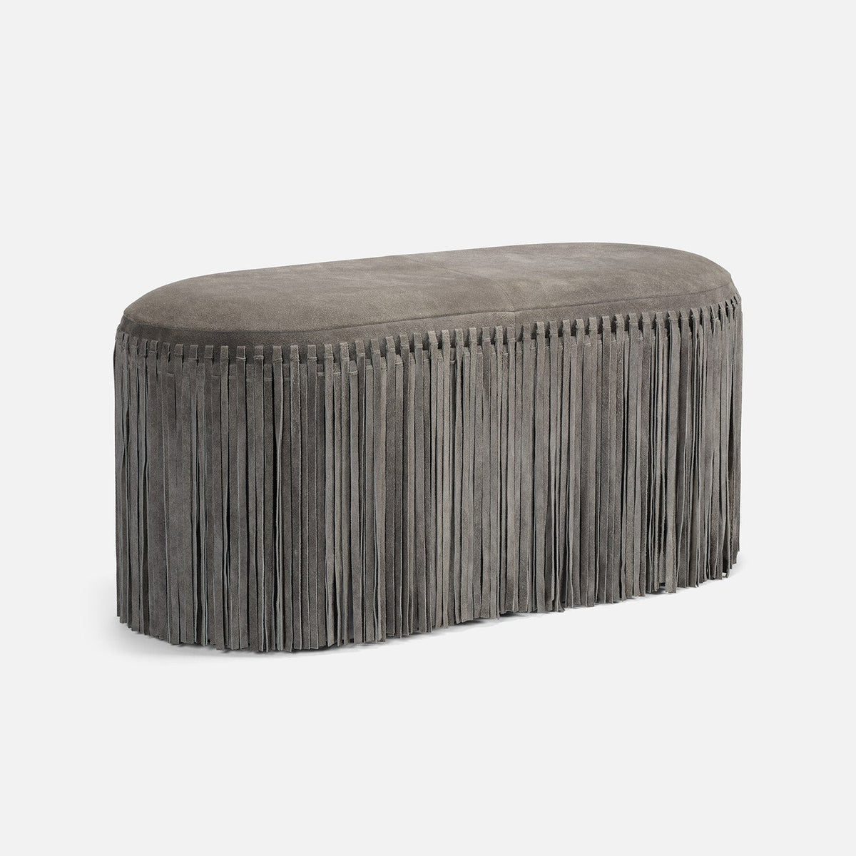 Hallie Suede Bench