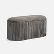 Hallie Suede Bench