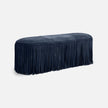 Hallie Suede Bench