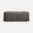 Hallie Suede Bench