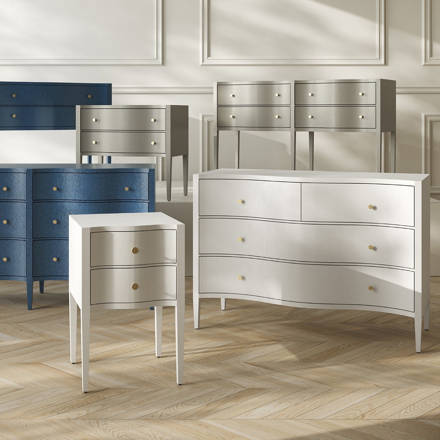 Londyn Modern Designer Nightstand