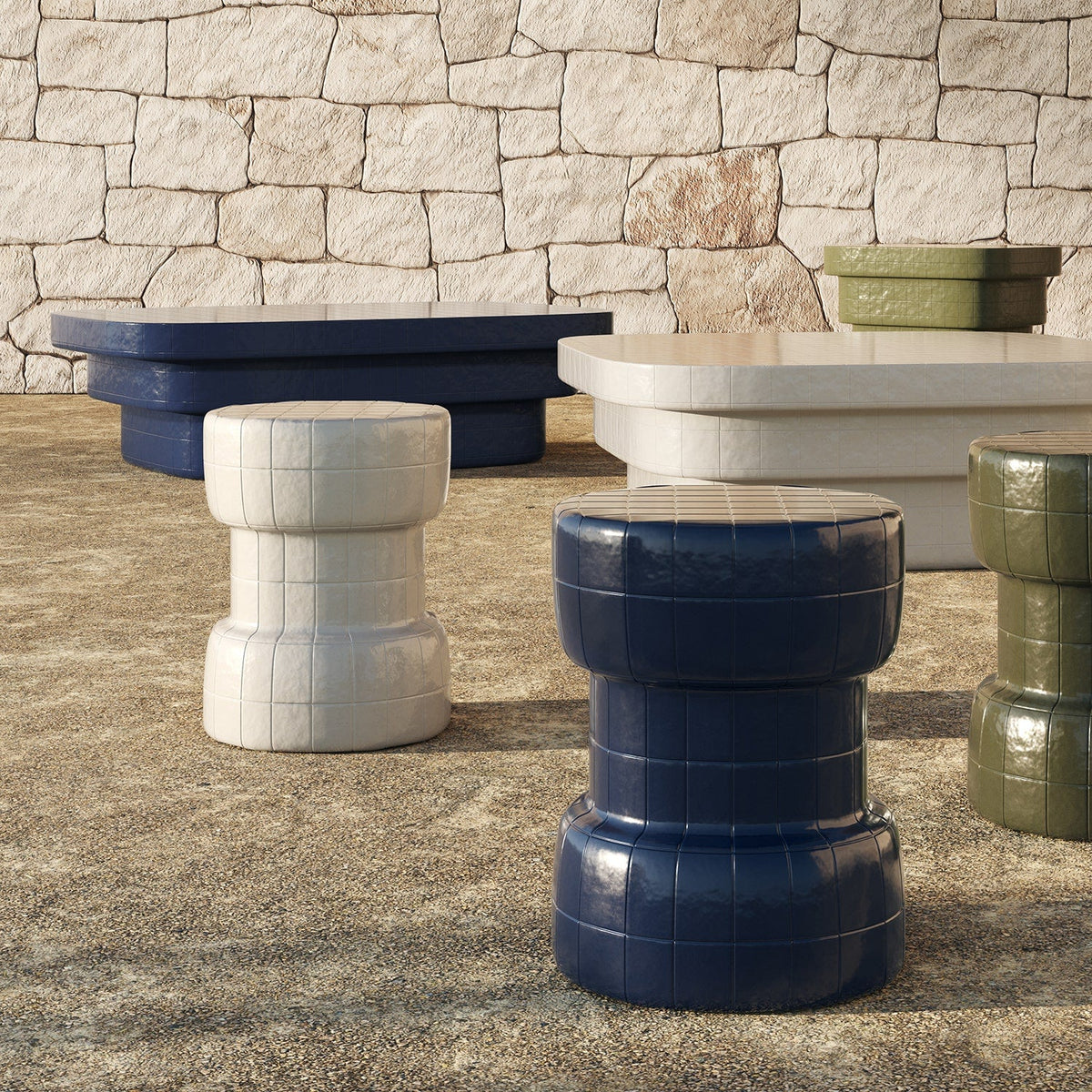 Moretti Outdoor Stool