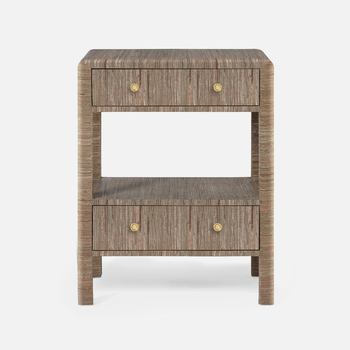 Parson Modern Brass Nightstand