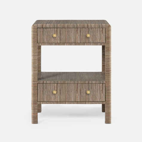 Parson Modern Brass Nightstand