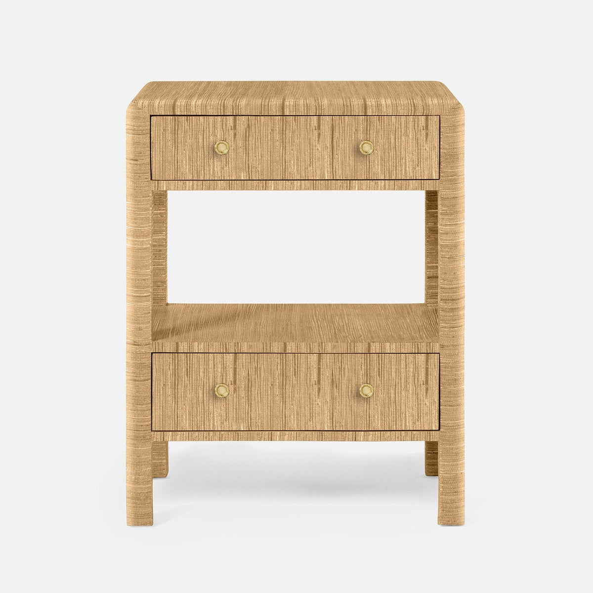 Parson Modern Brass Nightstand