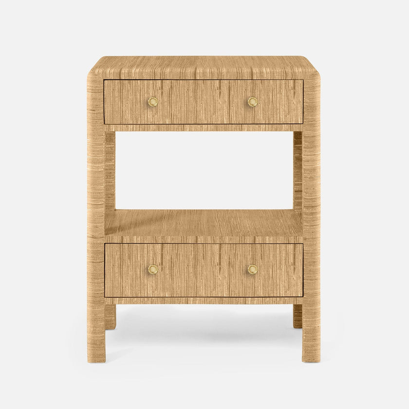 Parson Modern Brass Nightstand