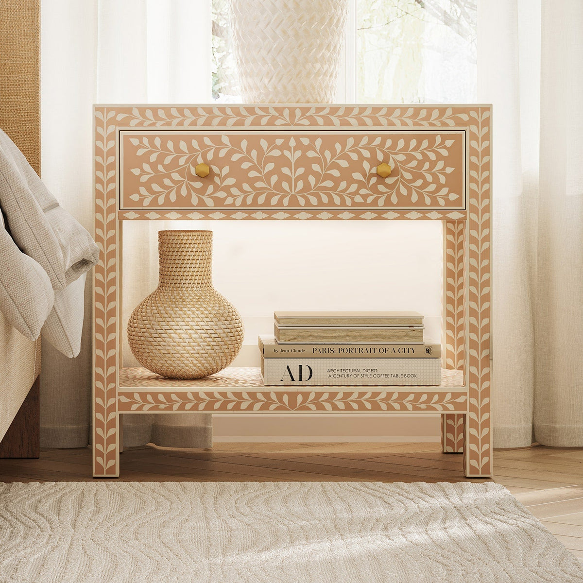 Virginia Resin Nightstand