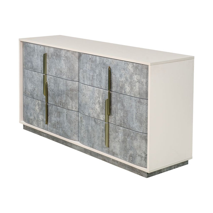 Michael Amini Pavira Dresser - Stone