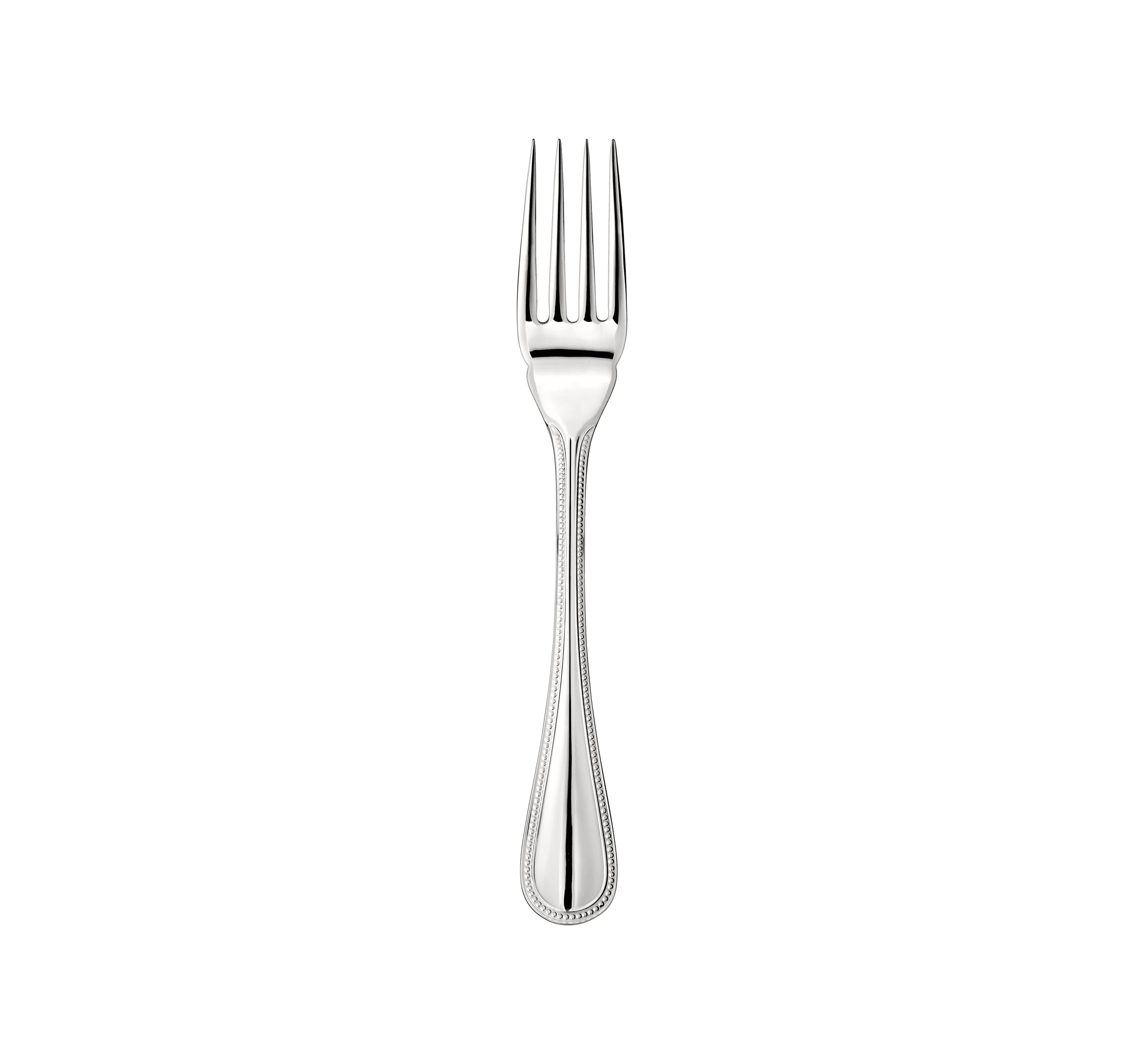 Christofle Steel Perles Stainless Steel Fish Fork