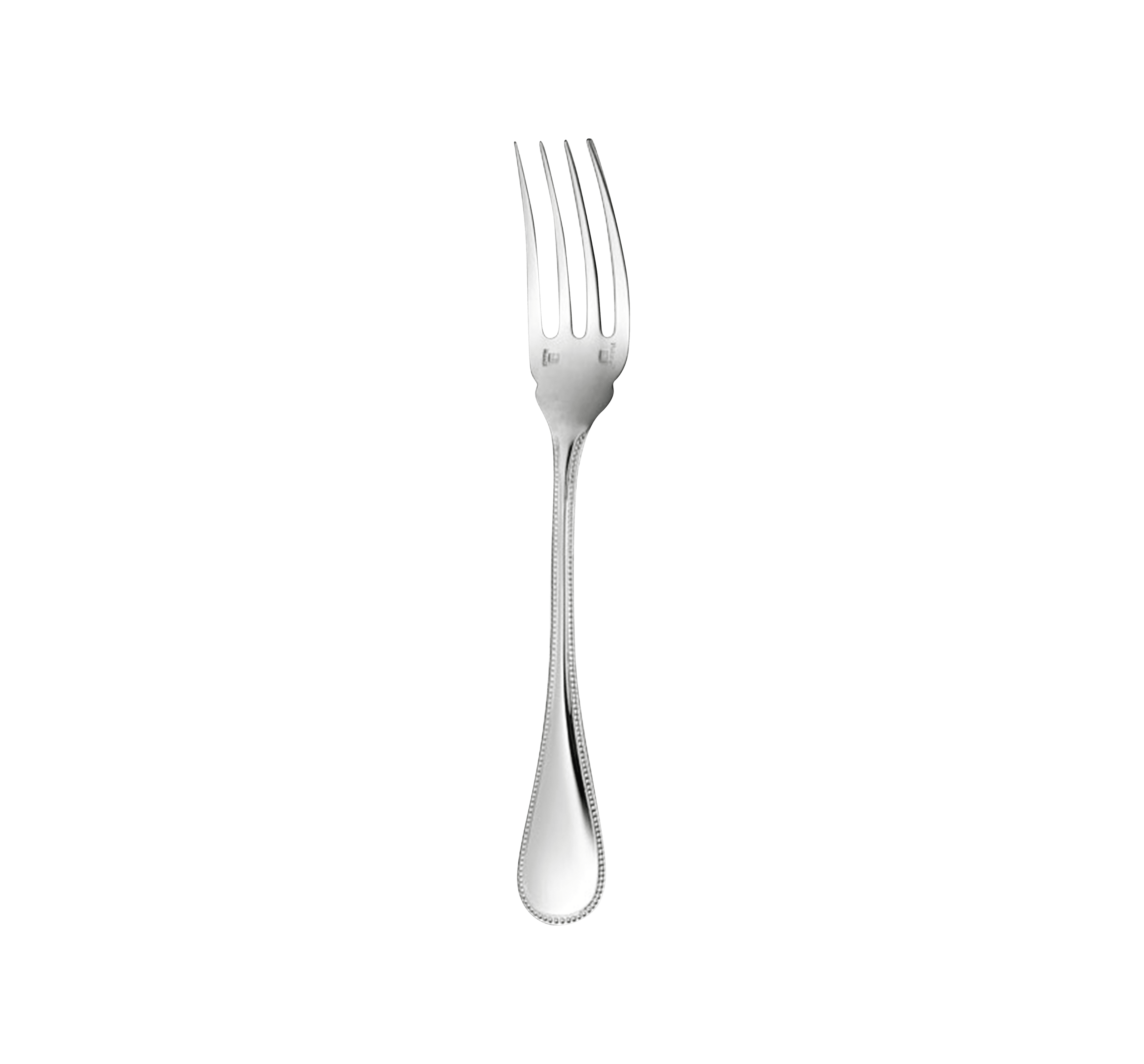 Christofle Perles Sterling Silver Fish Fork