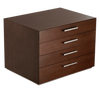 Christofle Essentiel Wood Chest 4 Drawers 145 Pieces
