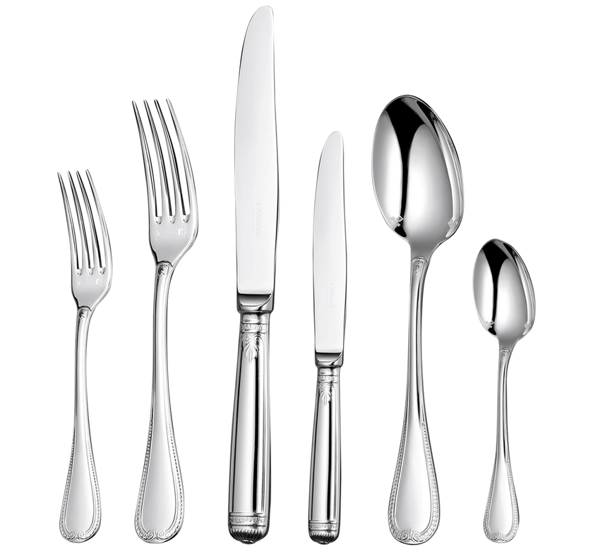 Christofle Malmaison Silver Plated Cutlery Set