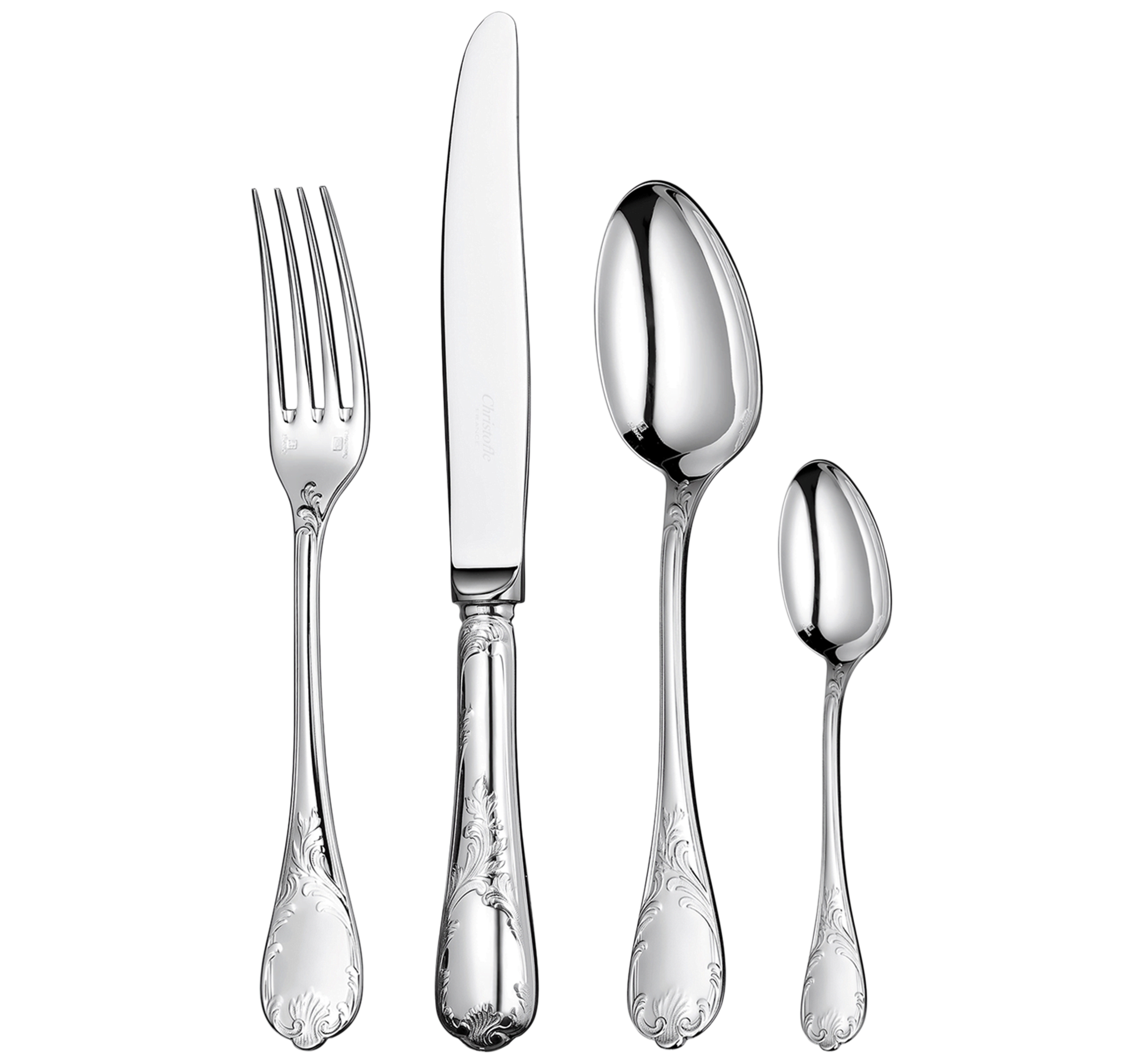 Christofle Marly Silver Plated Cutlery Set