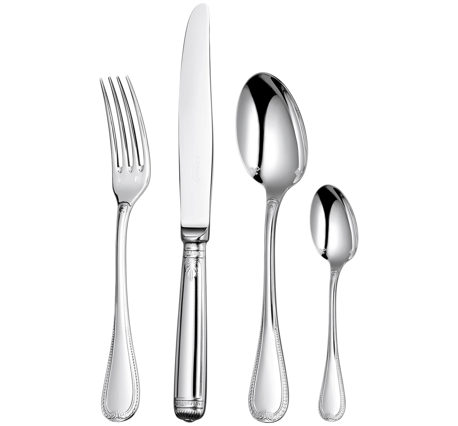 Christofle Malmaison Silver Plated Cutlery Set