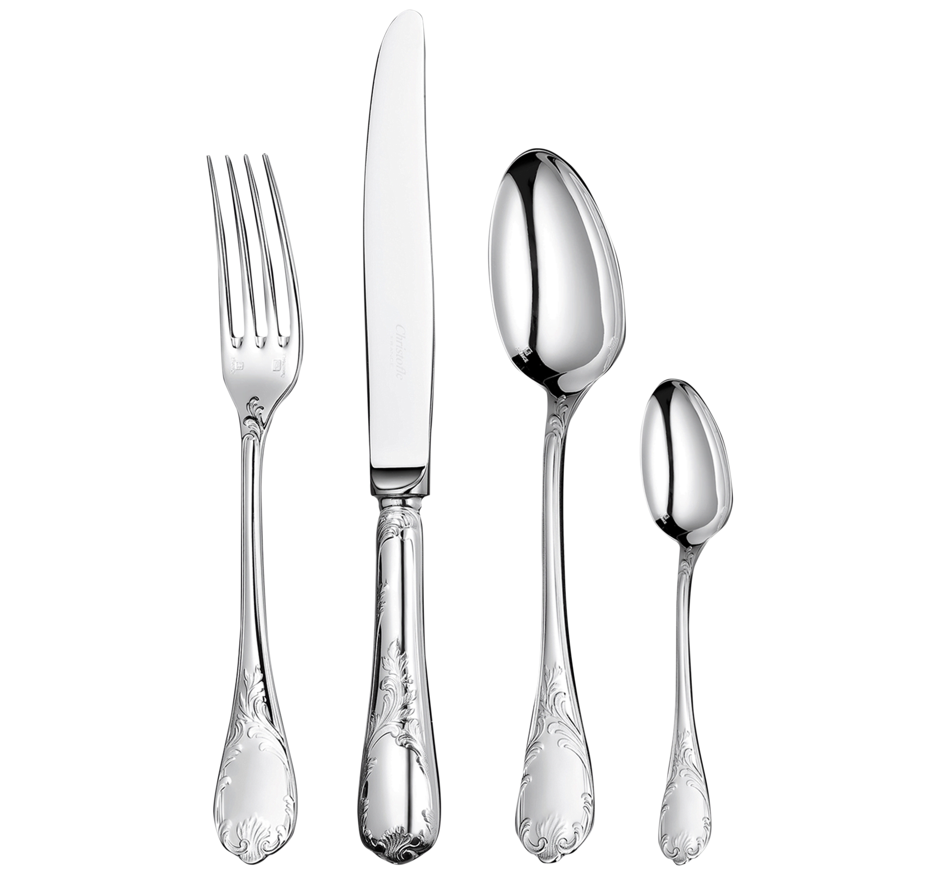 Christofle Marly Silver Plated Cutlery Set