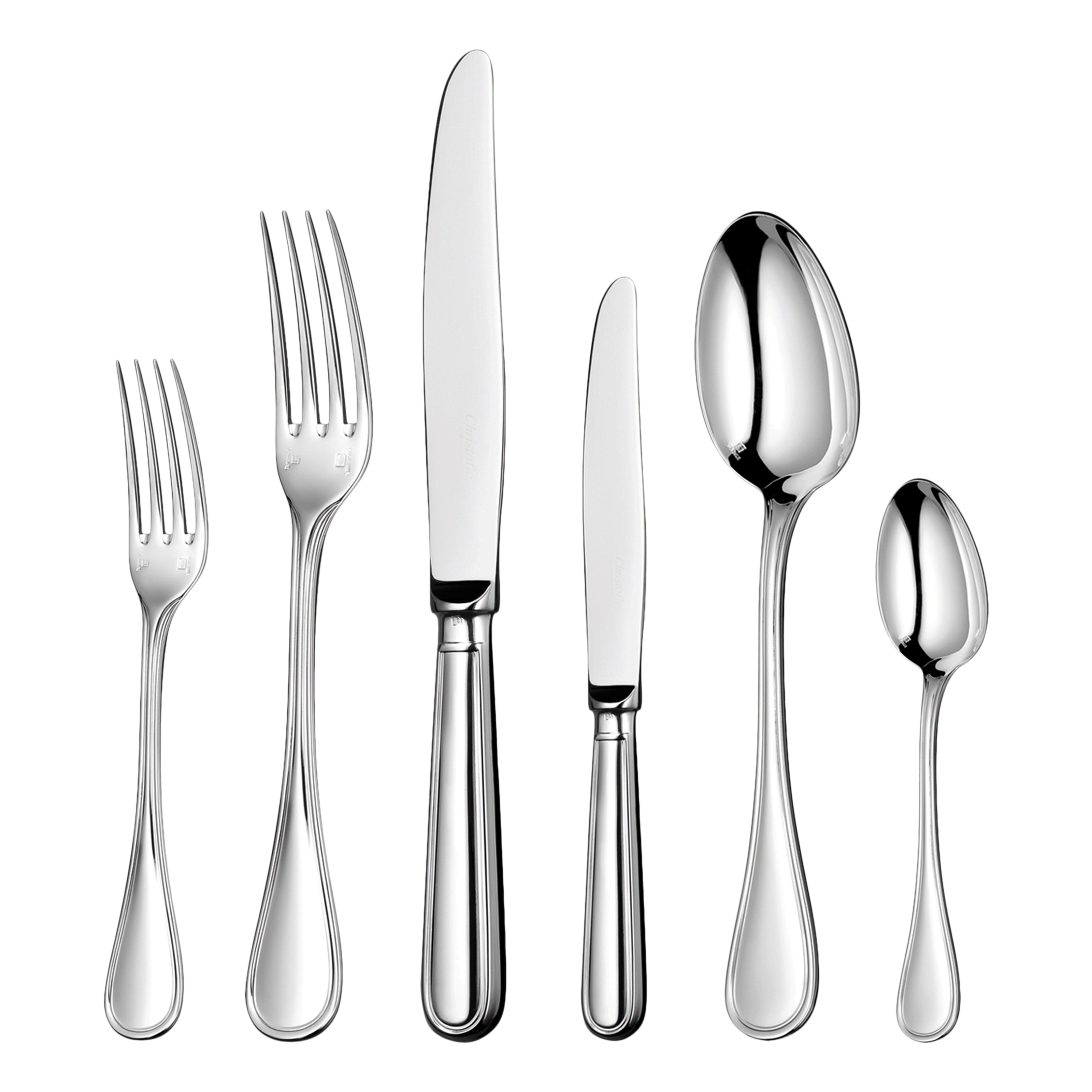 Christofle Albi Silver Plated Cutlery Set
