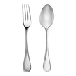 Christofle Albi Silver Plated 2-Piece Cutlery Set For Children