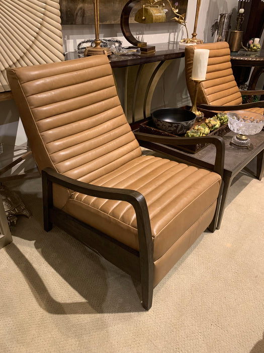 Four Hands Chance Recliner Warm Taupe Dakota Floor Sample