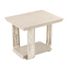 Michael Amini Lotus Bay End Table - Sand