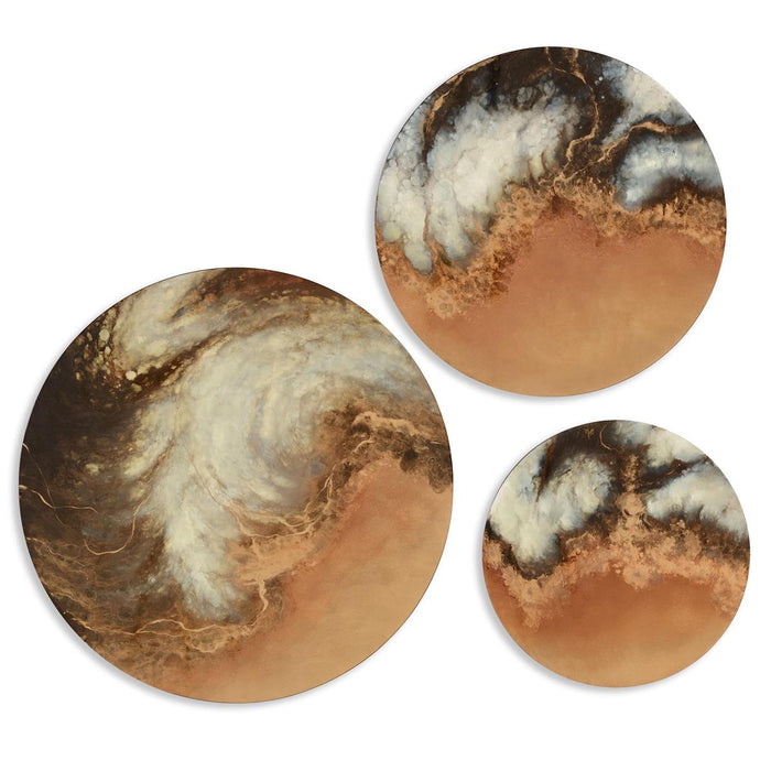 John Richard A Set of Three Jovian Tempest Wall Art